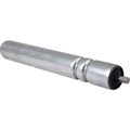 Omni Metalcraft 1.9" Dia. x 16 Ga. Galvanized Double Grooved Roller for 13" O.A.W. Omni Conveyors 42076-13-GP